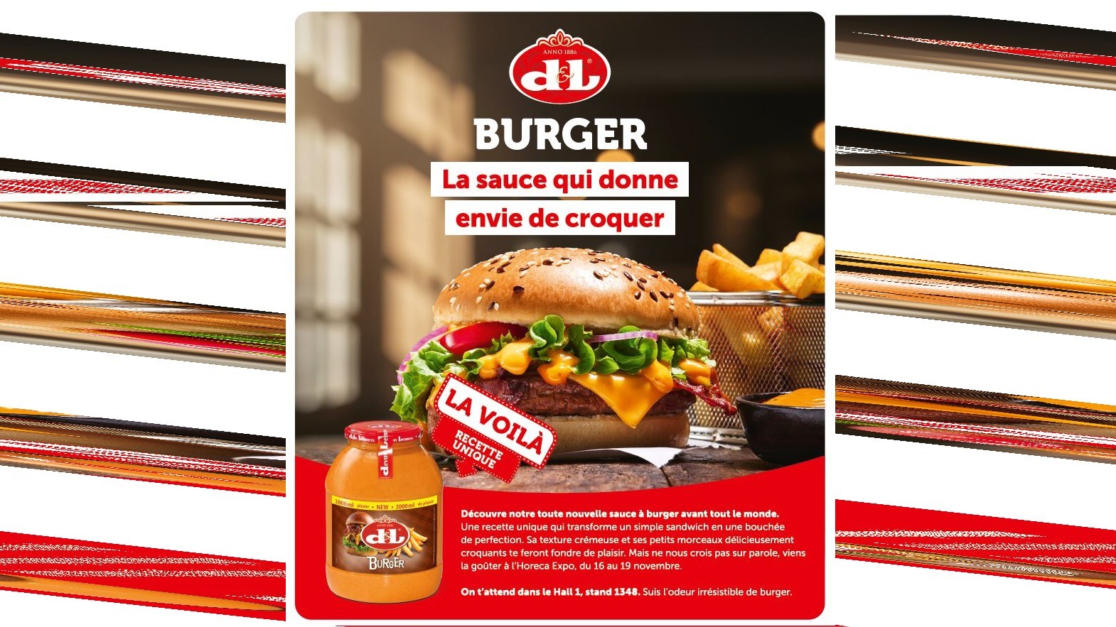 Nouveau & irrésistible: Sauce Burger D&L