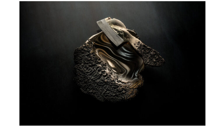 Couteau de table en damas pour MIRAZUR