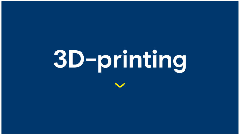 3D-printing