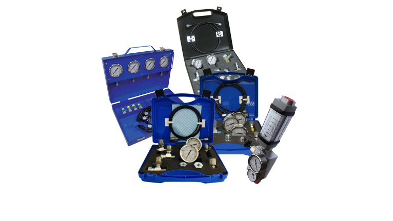 Portable Minimess® Pressure, Flow, Temperature Testing & Oil sampling Kits