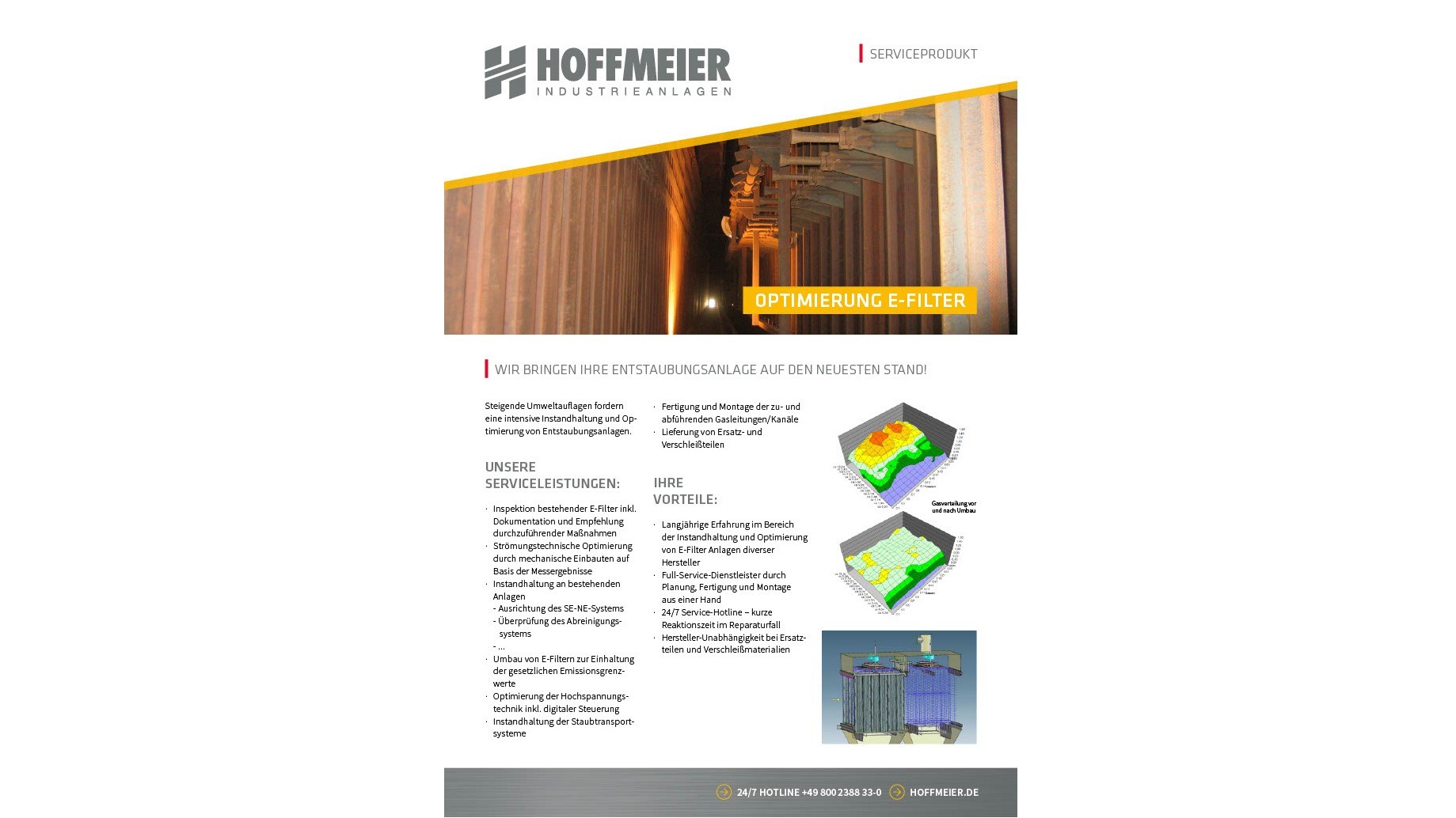 E-Filter Optimierung