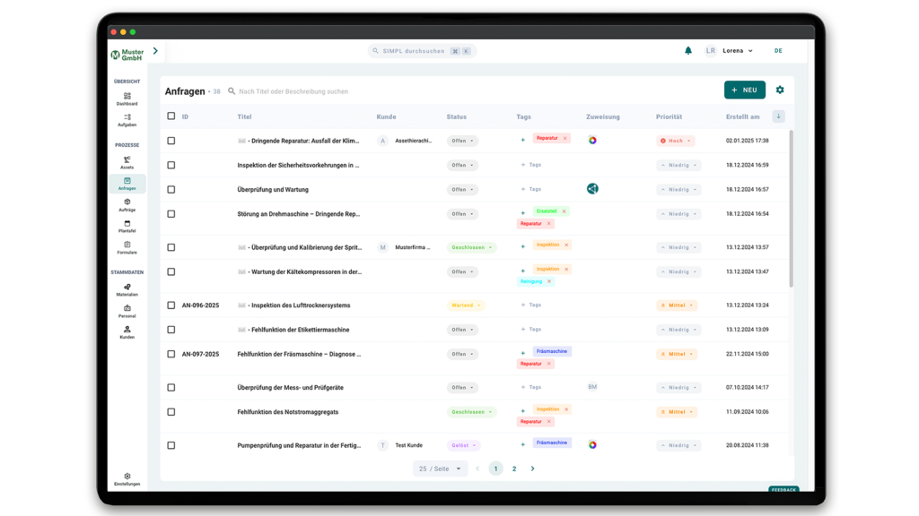 Customer Support Management (CSM)