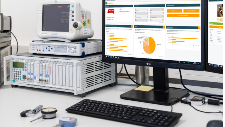 Test equipment management with PRIMAS