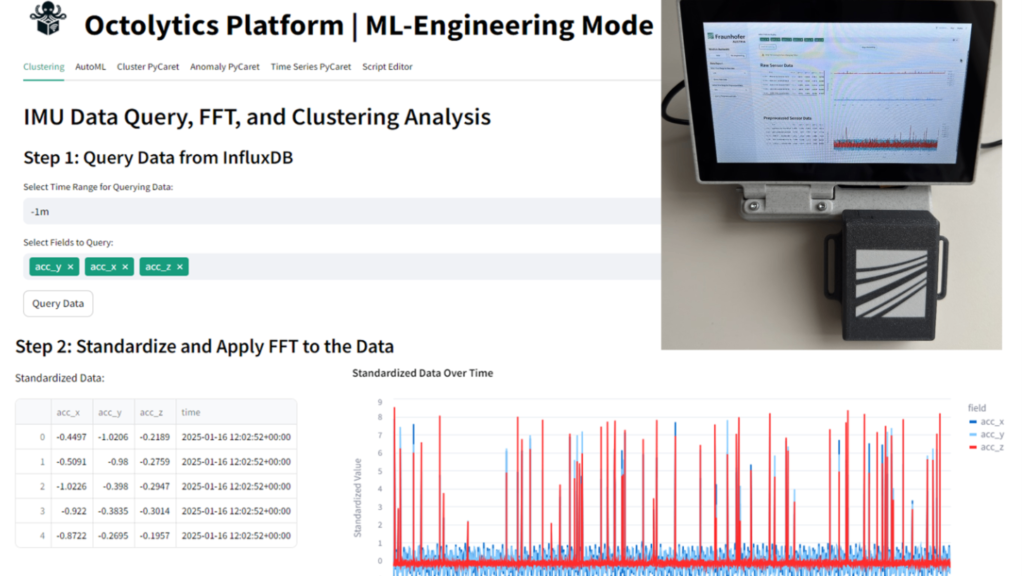 OCTOBOX – Smart retrofitting of production systems for predictive maintenance – Fraunhofer Austria