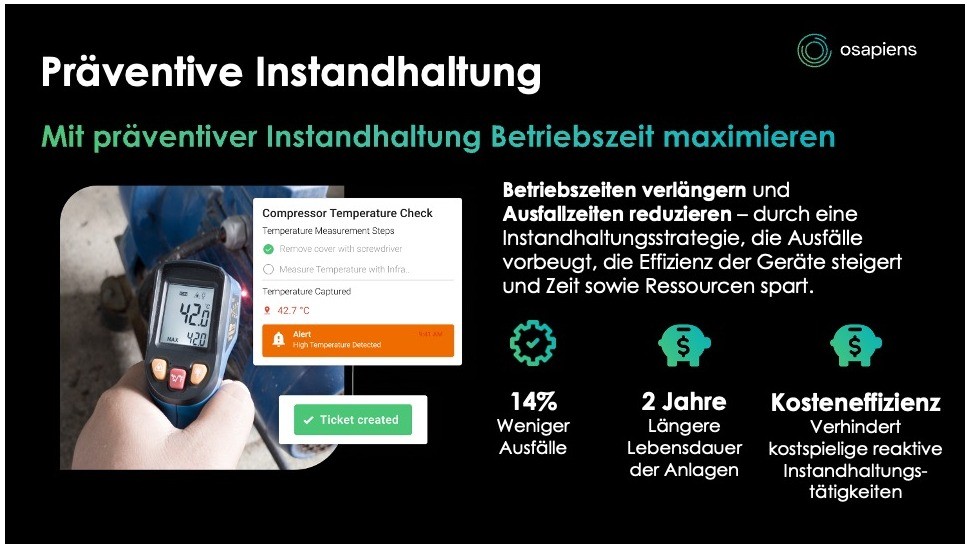Präventive Instandhaltung