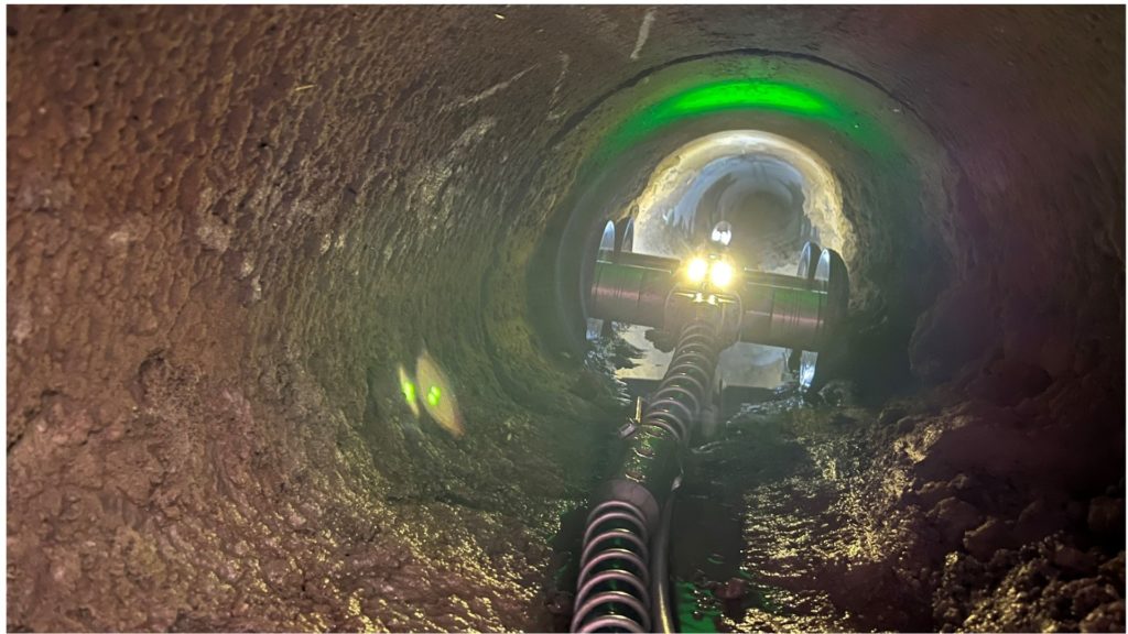 Mit Höchstdruck im Kanal