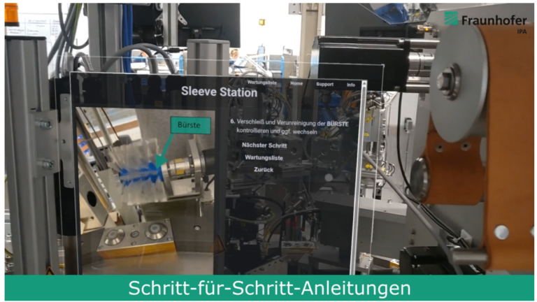 AI-supported troubleshooting with AR – AR assistance system for highly efficient troubleshooting via AI-supported diagnoses and targeted recommendations for action – Fraunhofer IPA