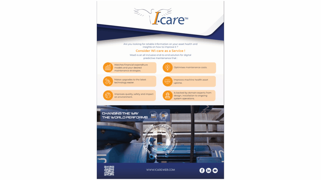 Wi-care™ – The Wireless Vibration Sensor Making Predictive Maintenance Accessible