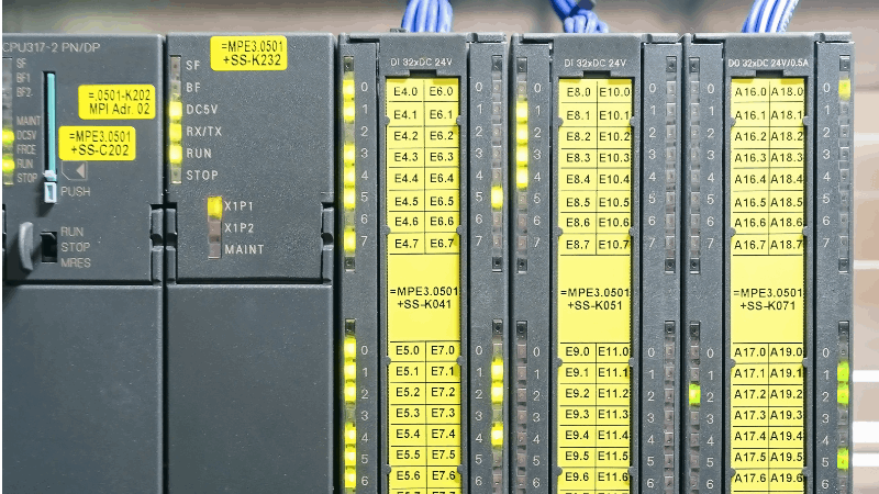 Verkauf von Ersatzteilen der SPS Technik