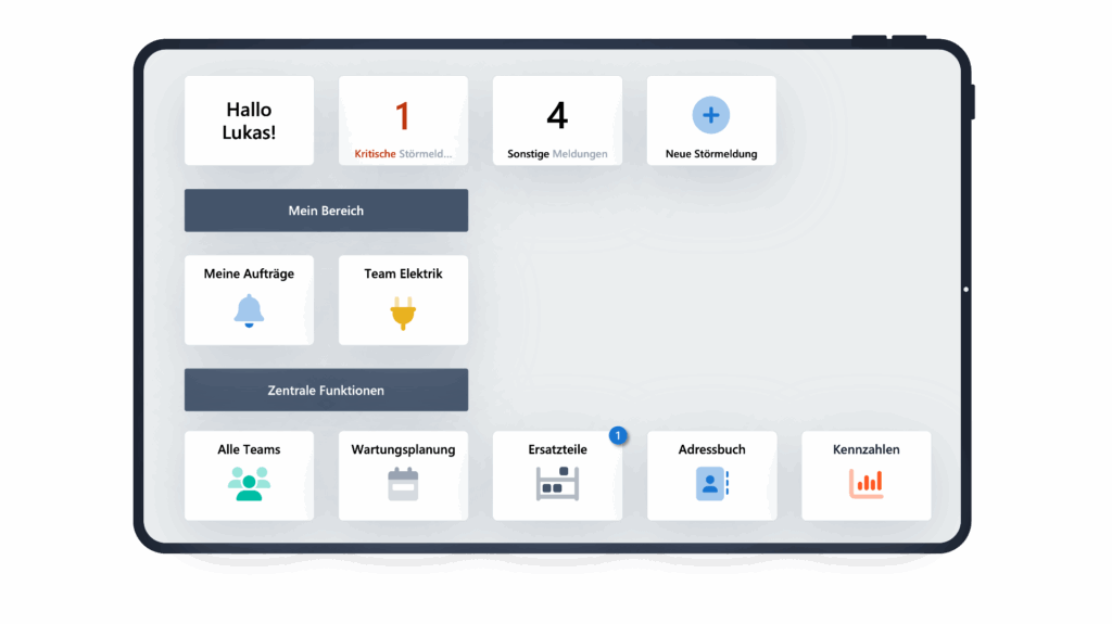 ScableOne Instandhaltungsteams