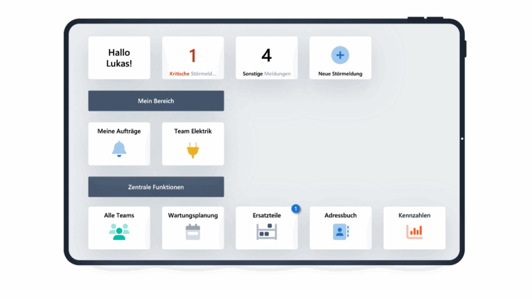 ScableOne Instandhaltungsteams