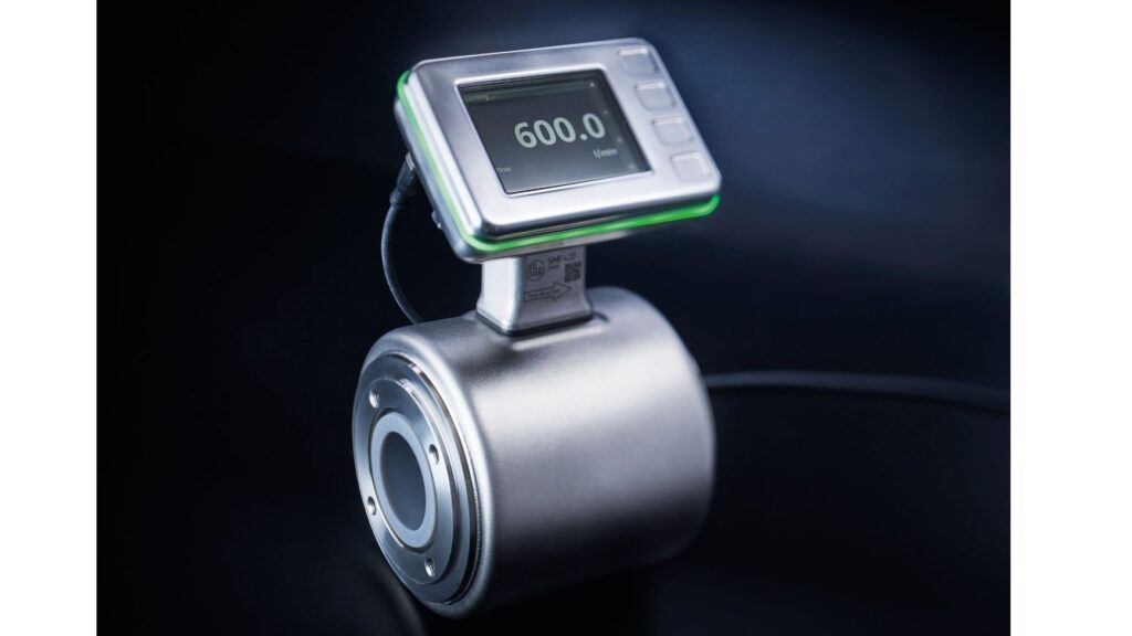 Hygienischer Durchflusssensor SM Foodmag für die Lebensmittelindustrie