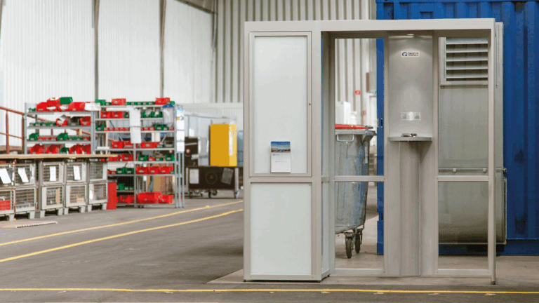 QleanAir S Line Smooking Cabins