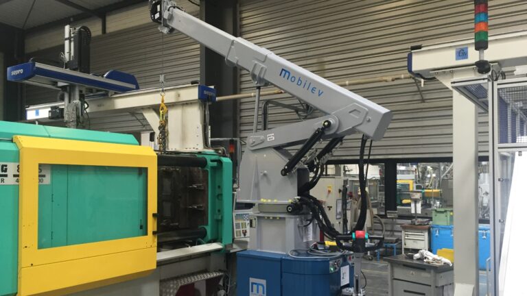 Elektrischer Kran für Spritzgießformen – Modell 35MT 3×1 FCT