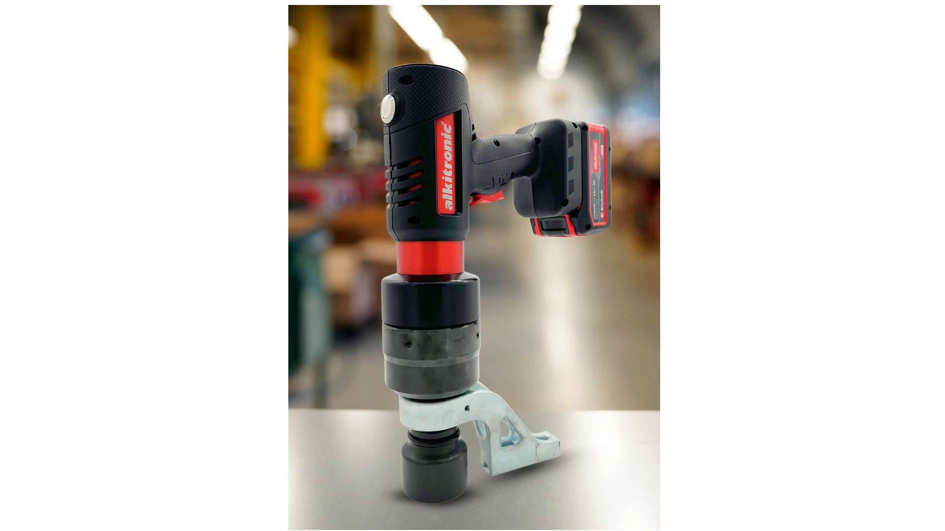 Akkubetriebener Drehmomentschrauber alkitronic® EB-S MIT Zweihandbedienung