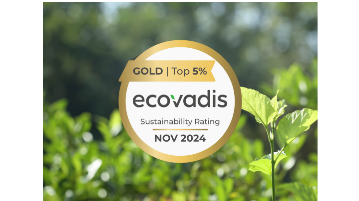 PIEL Group achieves Gold status at EcoVadis and is among the top 5% of assessed companies.