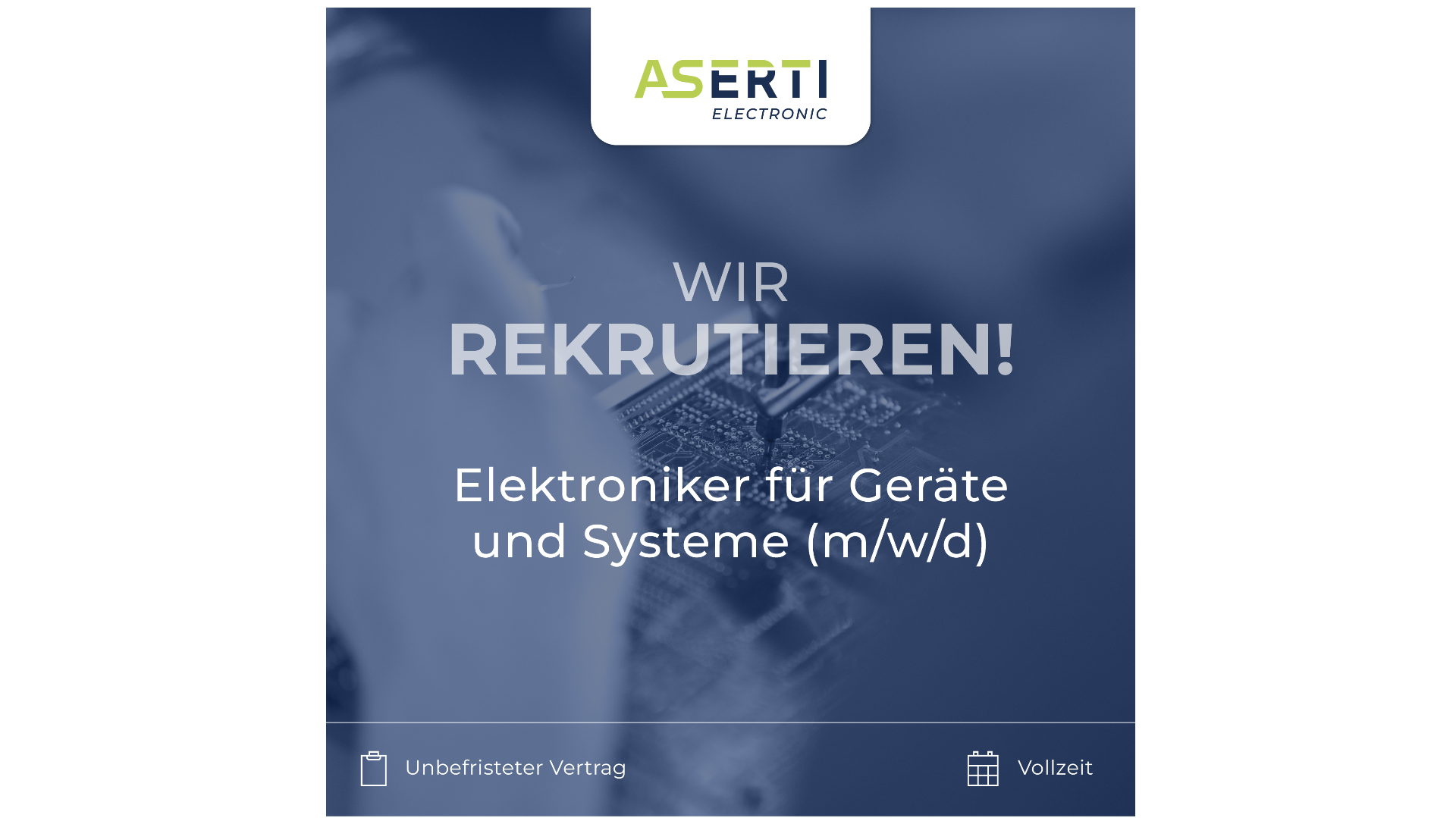 Elektroniker für Geräte und Systeme (m/w/d)