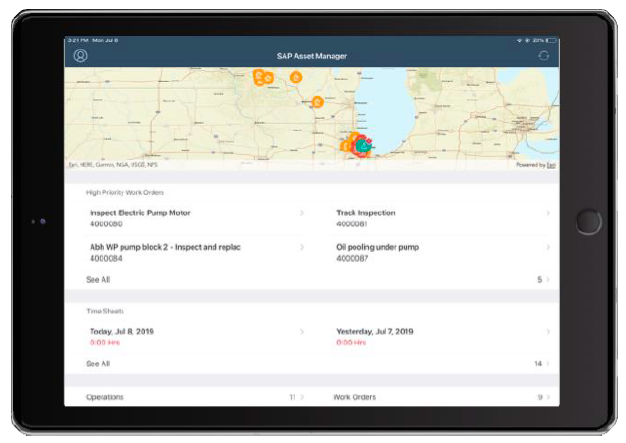 SAP Service and Asset Manager for mobile maintenance & field service