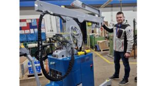 Kompakte mobile Hebelösungen für enge industrielle Arbeitsbereiche