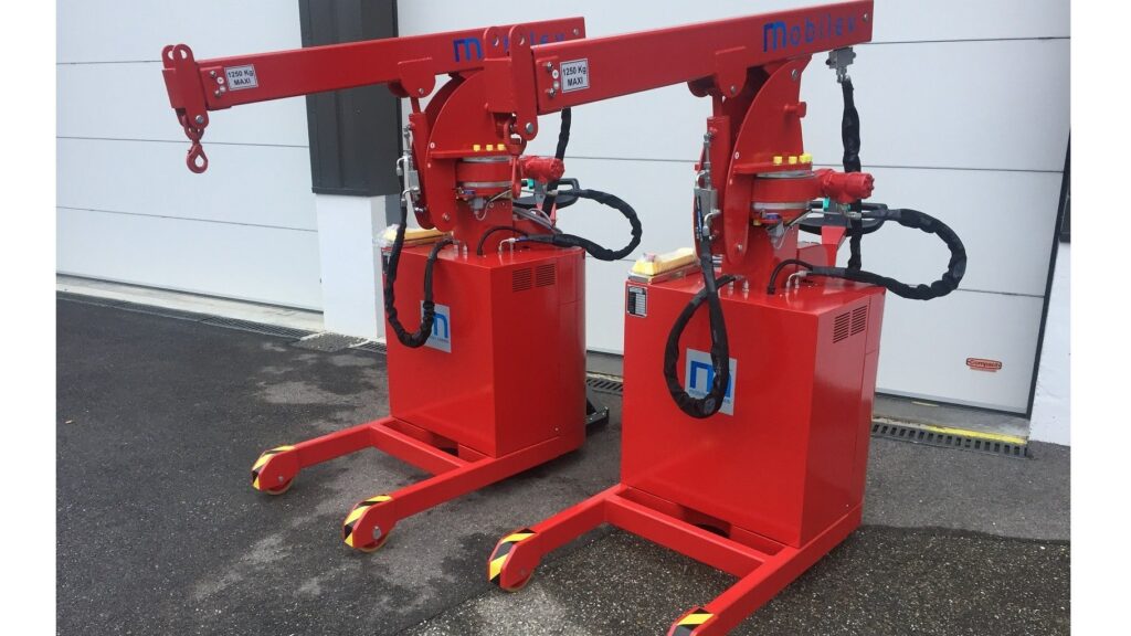 Kompakte ATEX-Minikrane für sichere Wartung