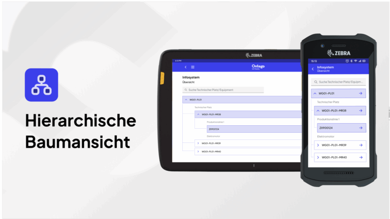 Hierarchische Baumansicht