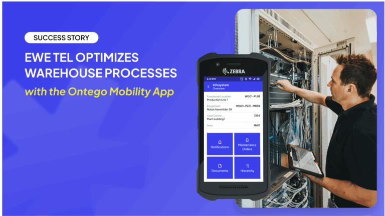 Success Story: EWE TEL optimizes warehouse processes with the Ontego Mobility App