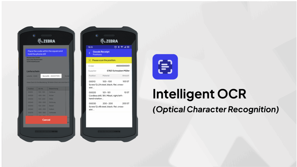 Intelligente OCR (Optical Character Recognition)