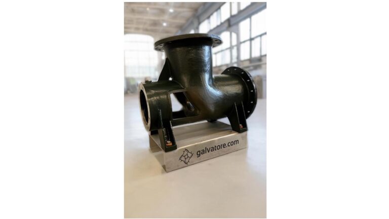 RACKSTAR® Pro – external and internal coating of a stainless steel pump