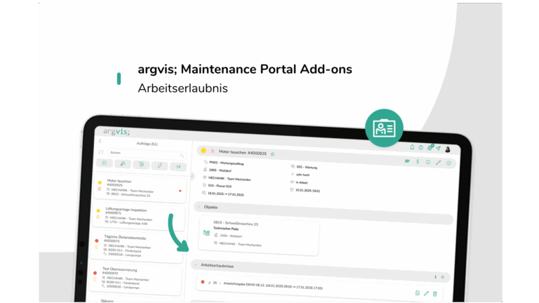 Digitale Arbeitserlaubnis in der Instandhaltung mit SAP PM