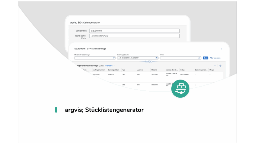 Bill of material Generator for SAP PM