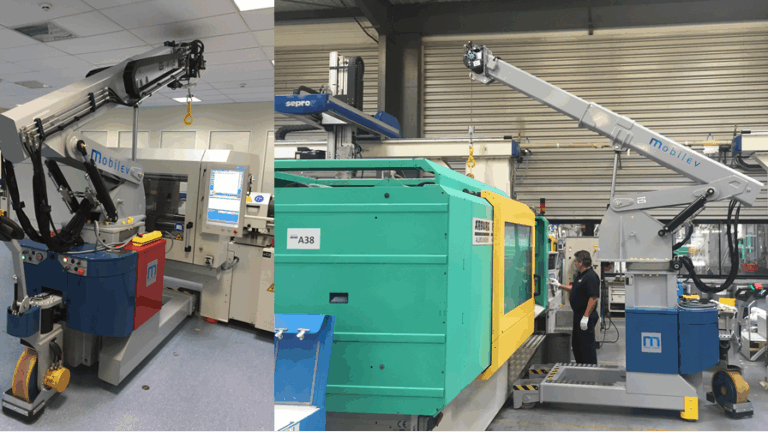 Electric Mini Crane 35MT 3×1 – Compact Crane with Winch, 3,500 kg