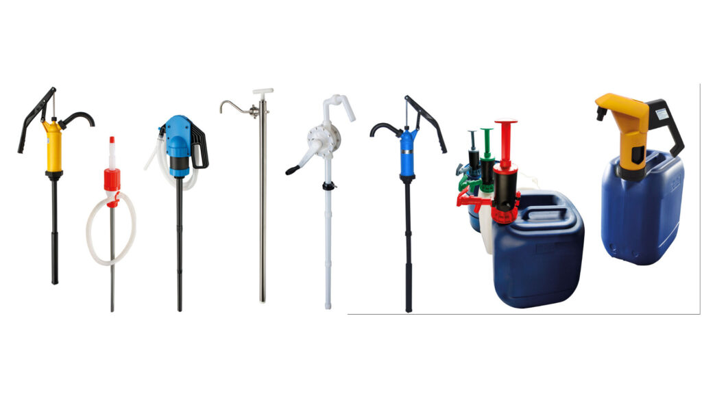 Manual hand pumps
