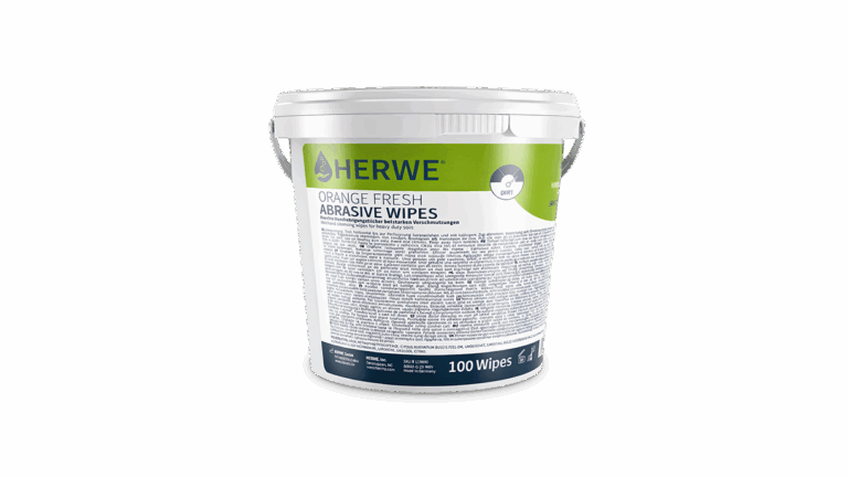 HERWE ORANGE FRESH ABRASIVE WIPES Zur allgemeinen Handreinigung – VERBESSERTE VERSION!