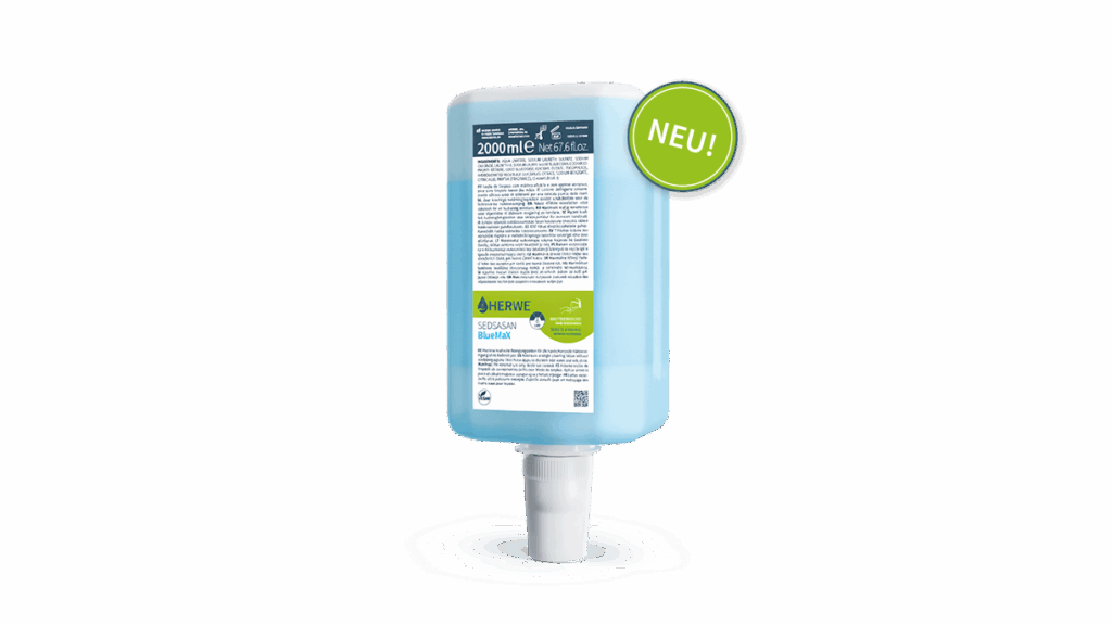 SEDASAN BlueMaX MaXimal kraftvolle Reinigungslotion ohne Reibekörper – für die hautschonende Händereinigung