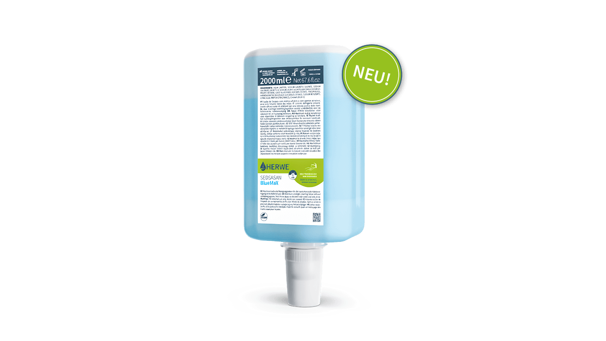 SEDASAN BlueMaX MaXimal kraftvolle Reinigungslotion ohne Reibekörper – für die hautschonende Händereinigung