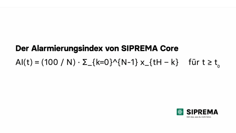 Der Alarmierungsindex AI(t)
