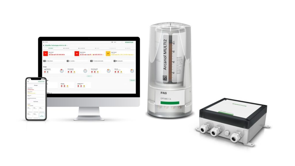 When you need more – Smarter Schmierstoffgeber FAG OPTIME C4