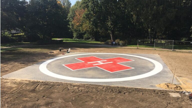 Hubschrauberlandeplatz