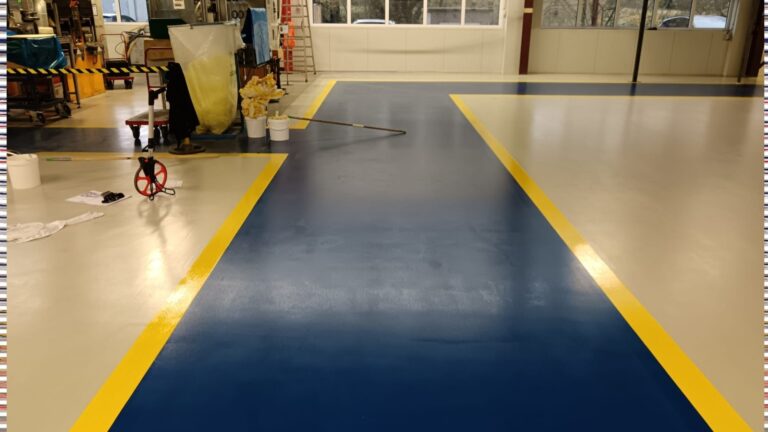 Vollflächige Markierung