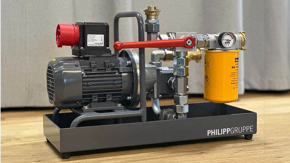 Absaug- und Nebenstromfiltergerät