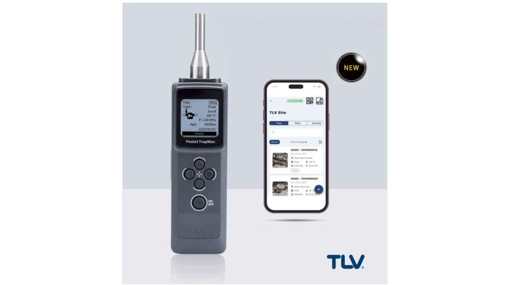 Präzisionsmessgerät Pocket TrapMan® PT3 von TLV – All-in-One-Tool im Taschenformat für tägliche Prüfungen