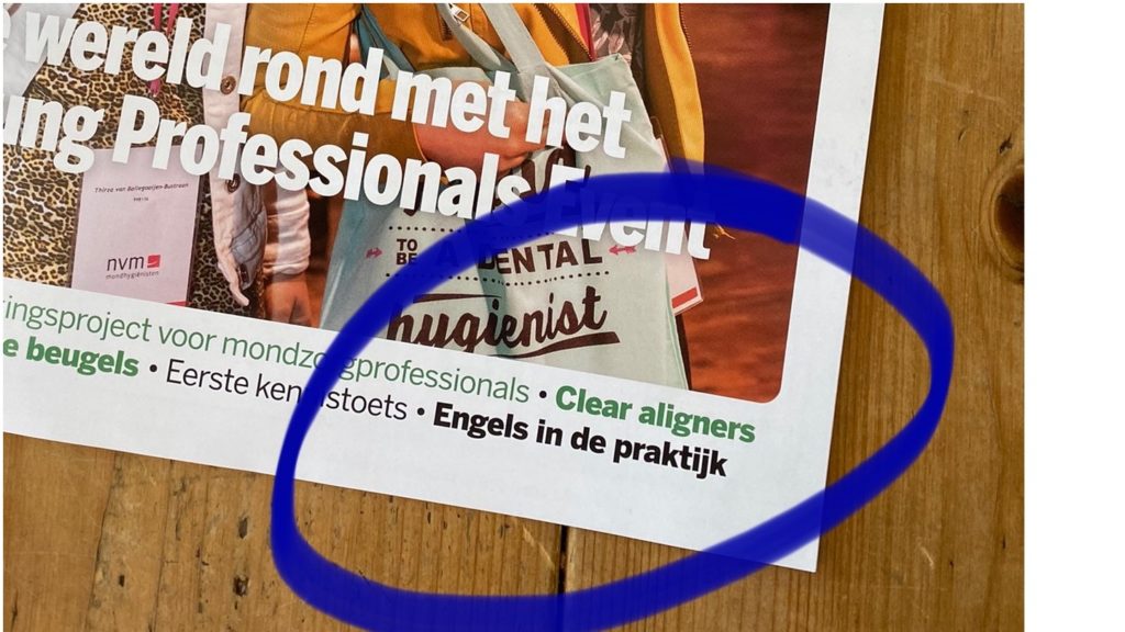 Please, have a seat in Nederlands Tijdschrift voor Mondhygiëne