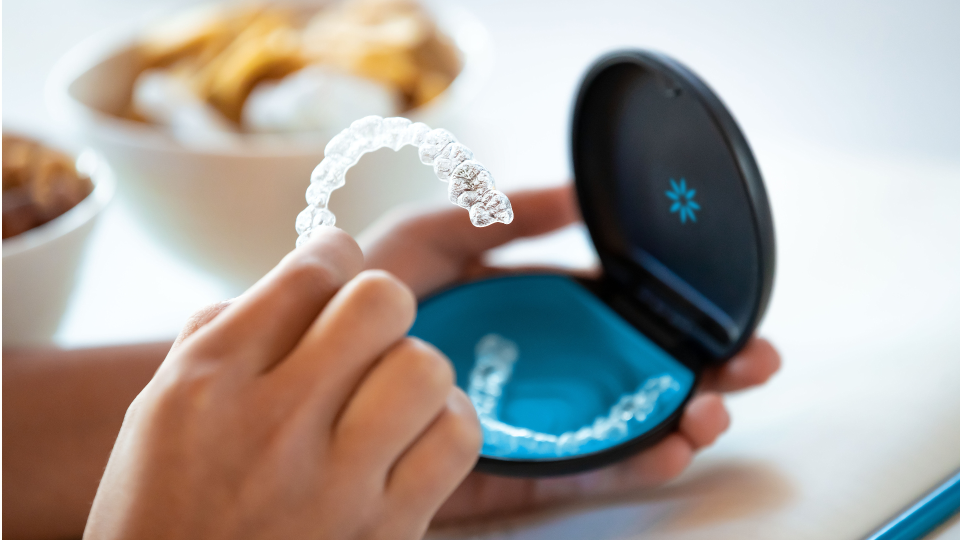 Invisalign transparante aligners