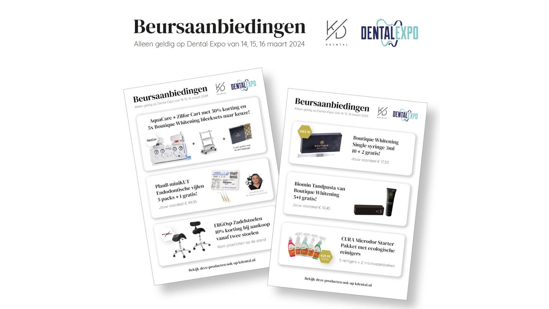 Dental Expo promotions