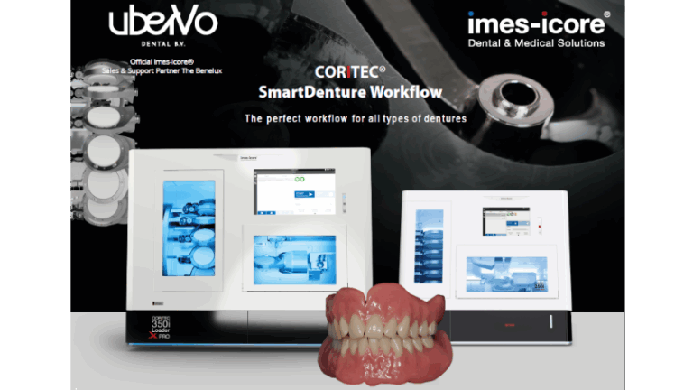 imes® digitale smartDenture workflow voor de vervaardiging van hoogwaardige gebitsprotheses