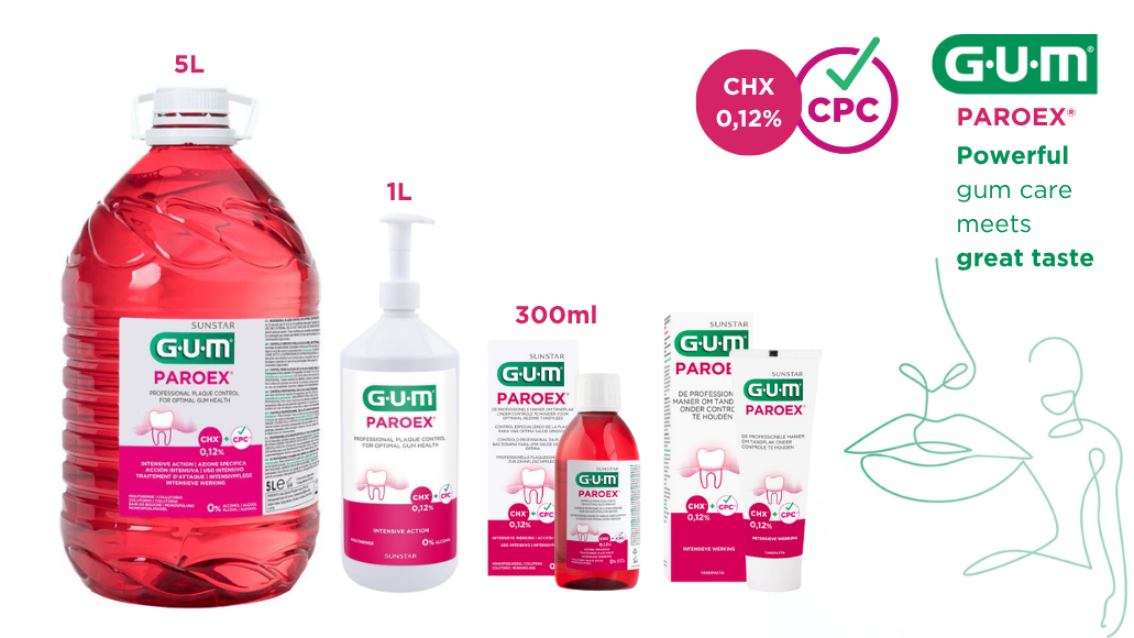 GUM® PAROEX® Product range