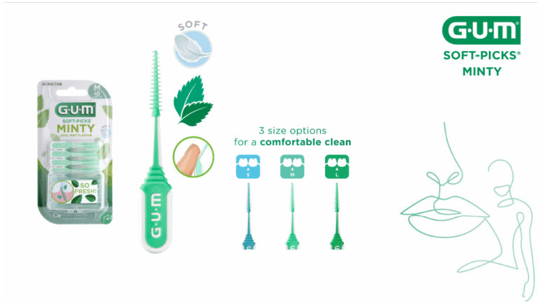 GUM® SOFT-PICKS® MINTY