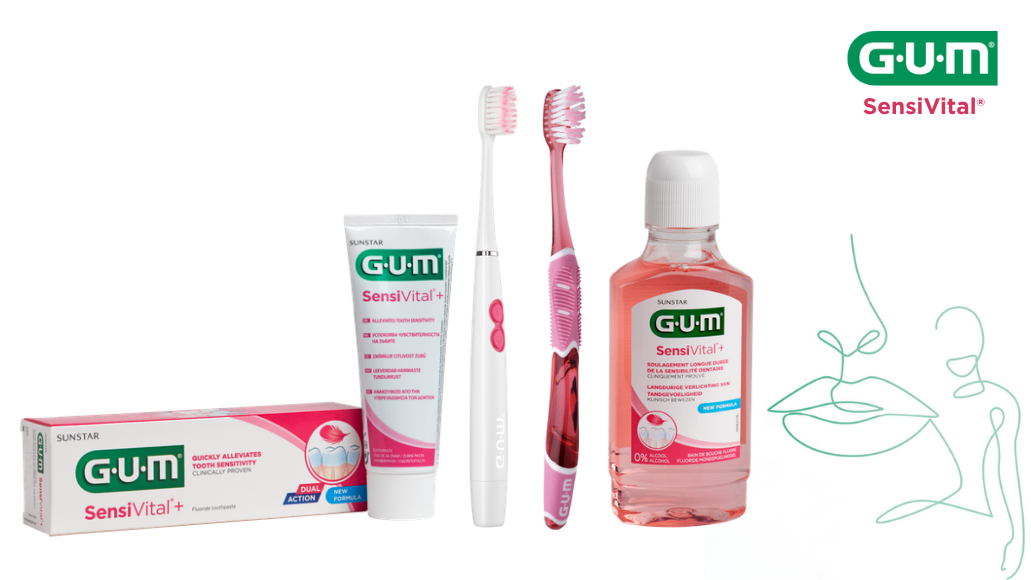 GUM® SensiVital®+ Product range