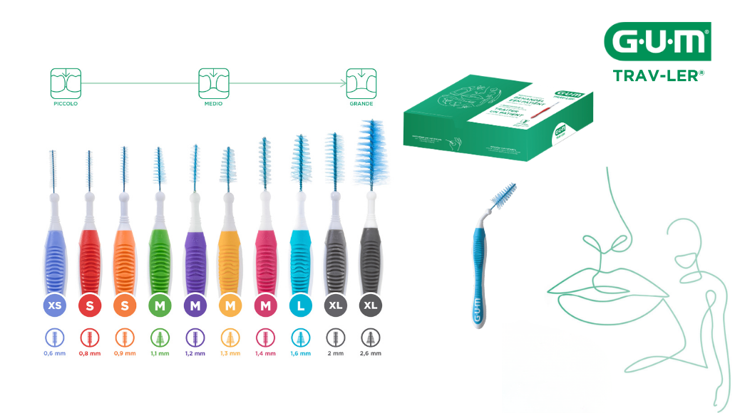 GUM® TRAV-LER® Brushes