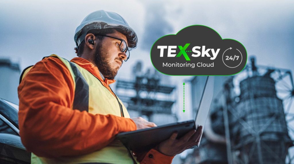 multi sensor shm with tex sky monitoring cloud